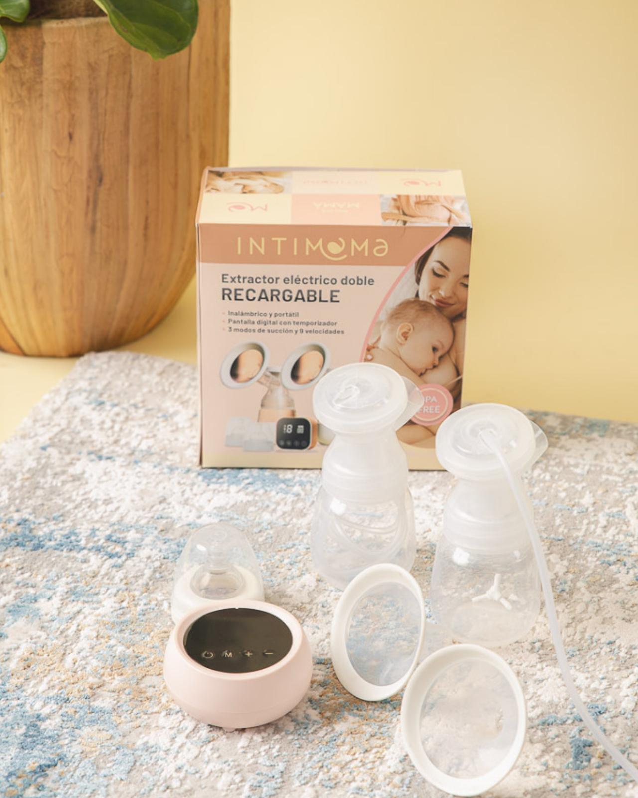 EXTRACTOR ELECTRICO DOBLE  RECARGABLE - Intimama