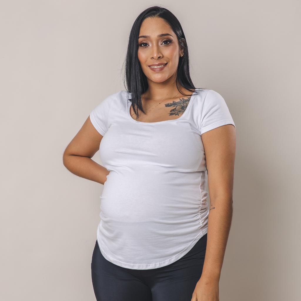 CAMISETA CON MANGA BÁSICA _4