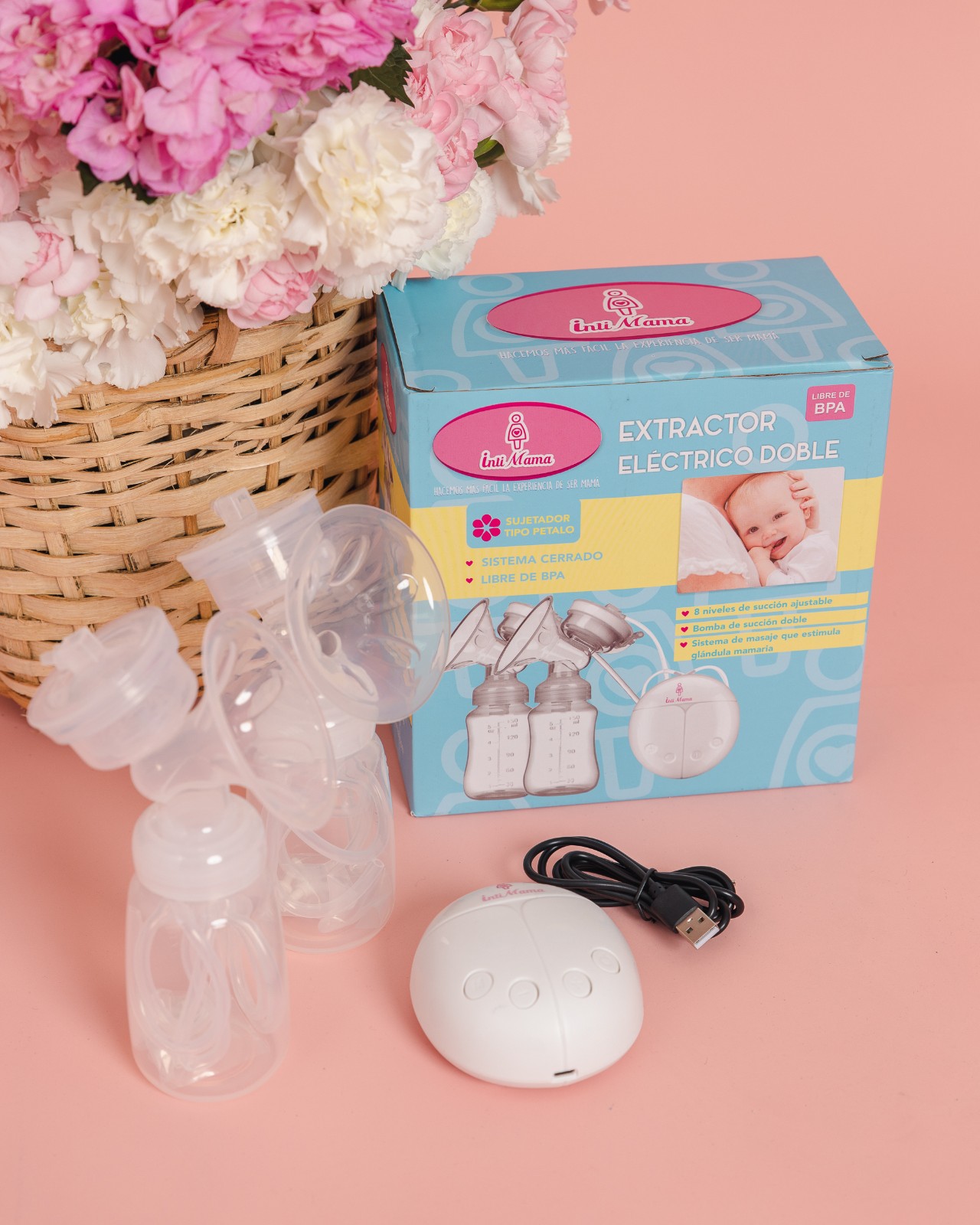 EXTRACTOR DE LECHE ELECTRICO - Intimama